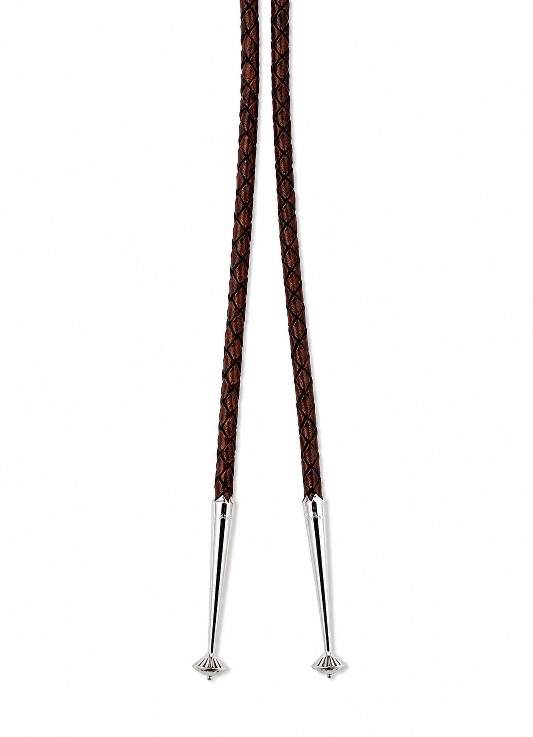 Large 3.25” Multicolor Megalodon Tooth, Premium Sterling Silver tips, Dark Brown Braided Leather