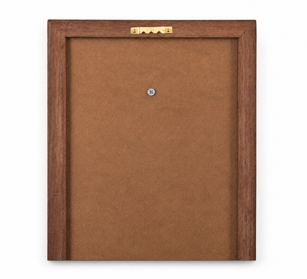 Closed Face Shadow Box - Walnut