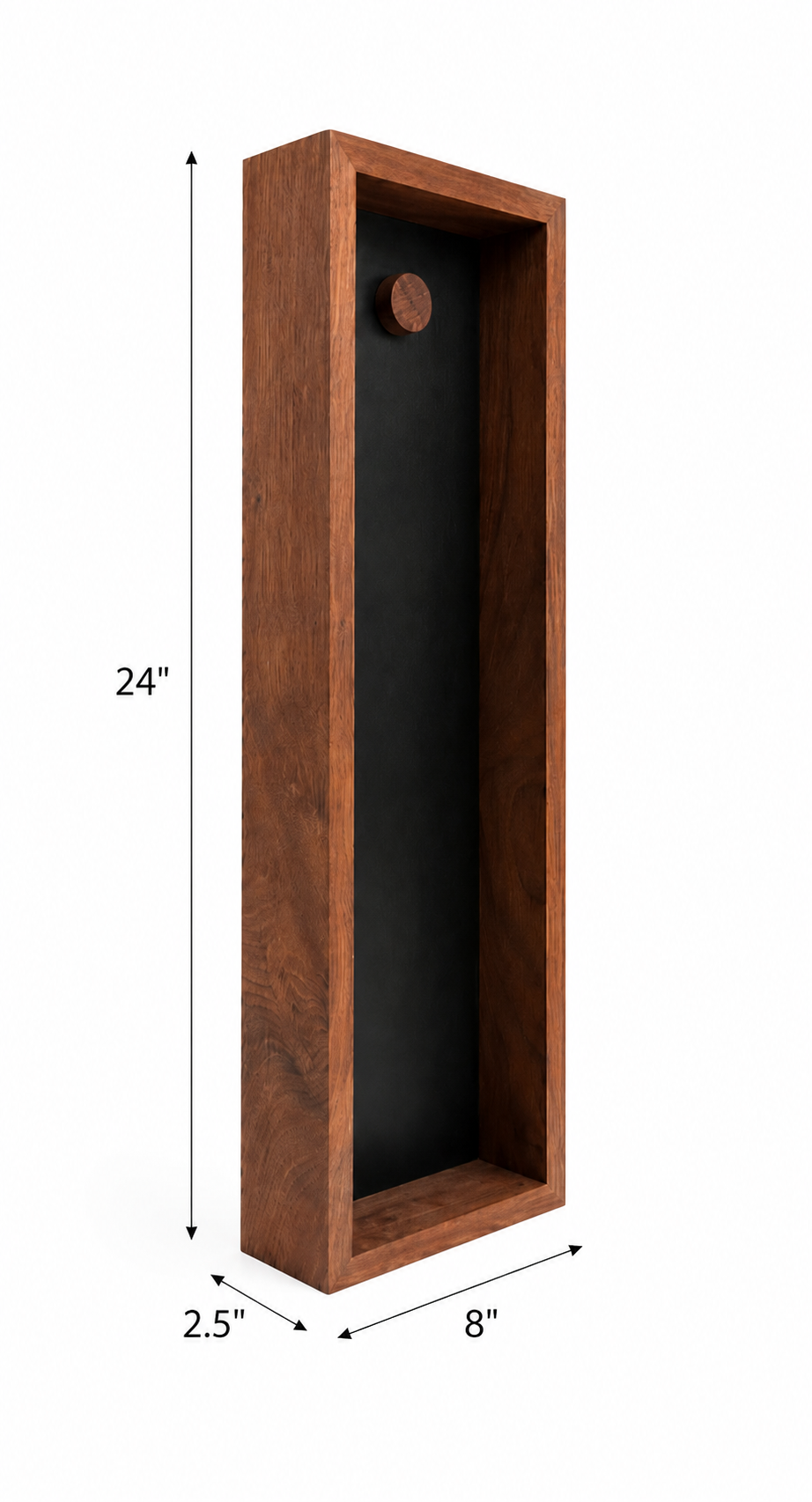 Open Face Shadow Box - Walnut