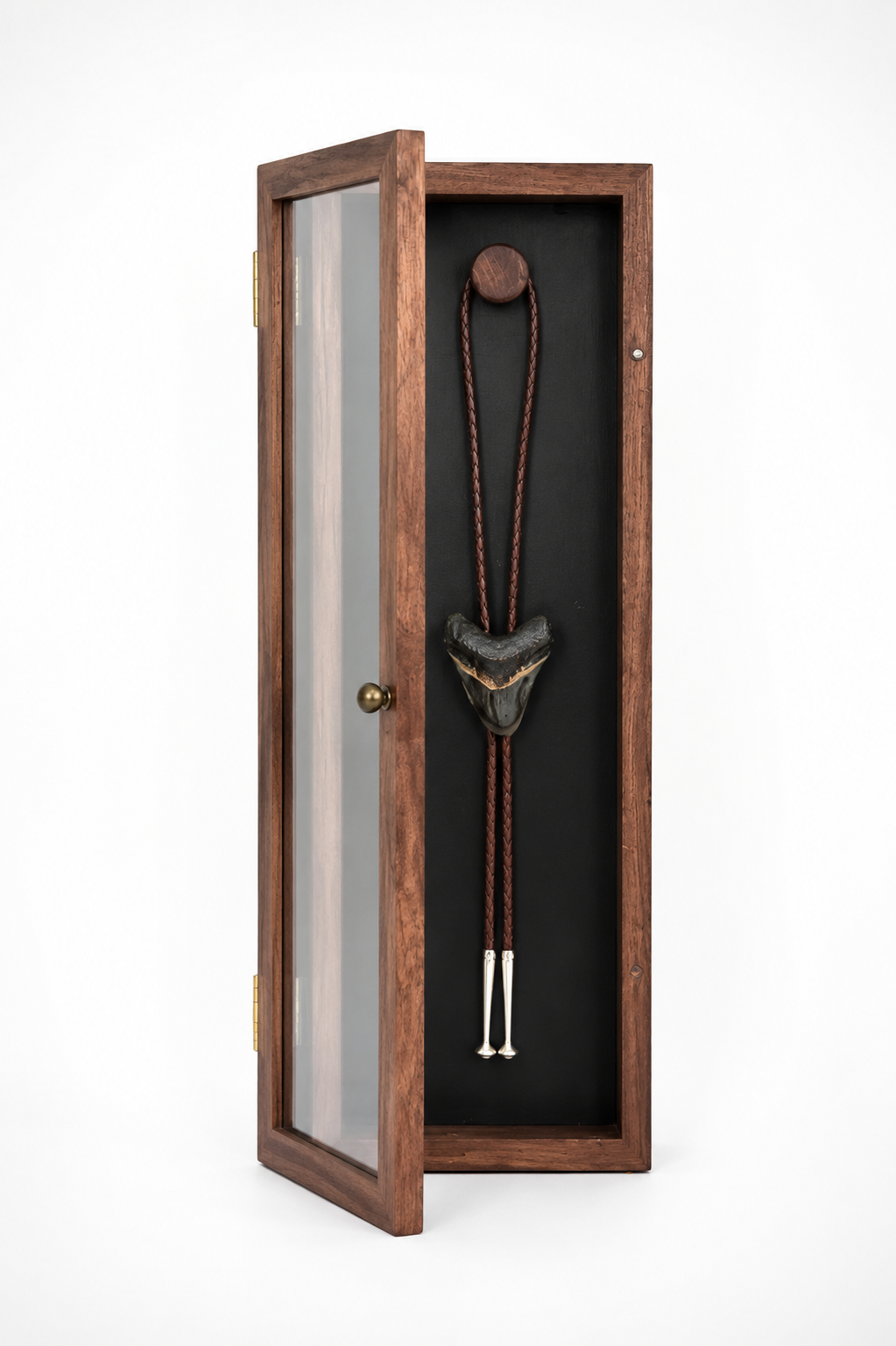 Closed Face Shadow Box - Walnut