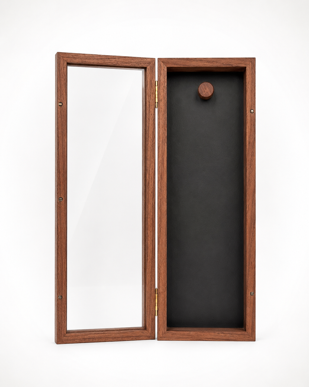 Closed Face Shadow Box - Walnut