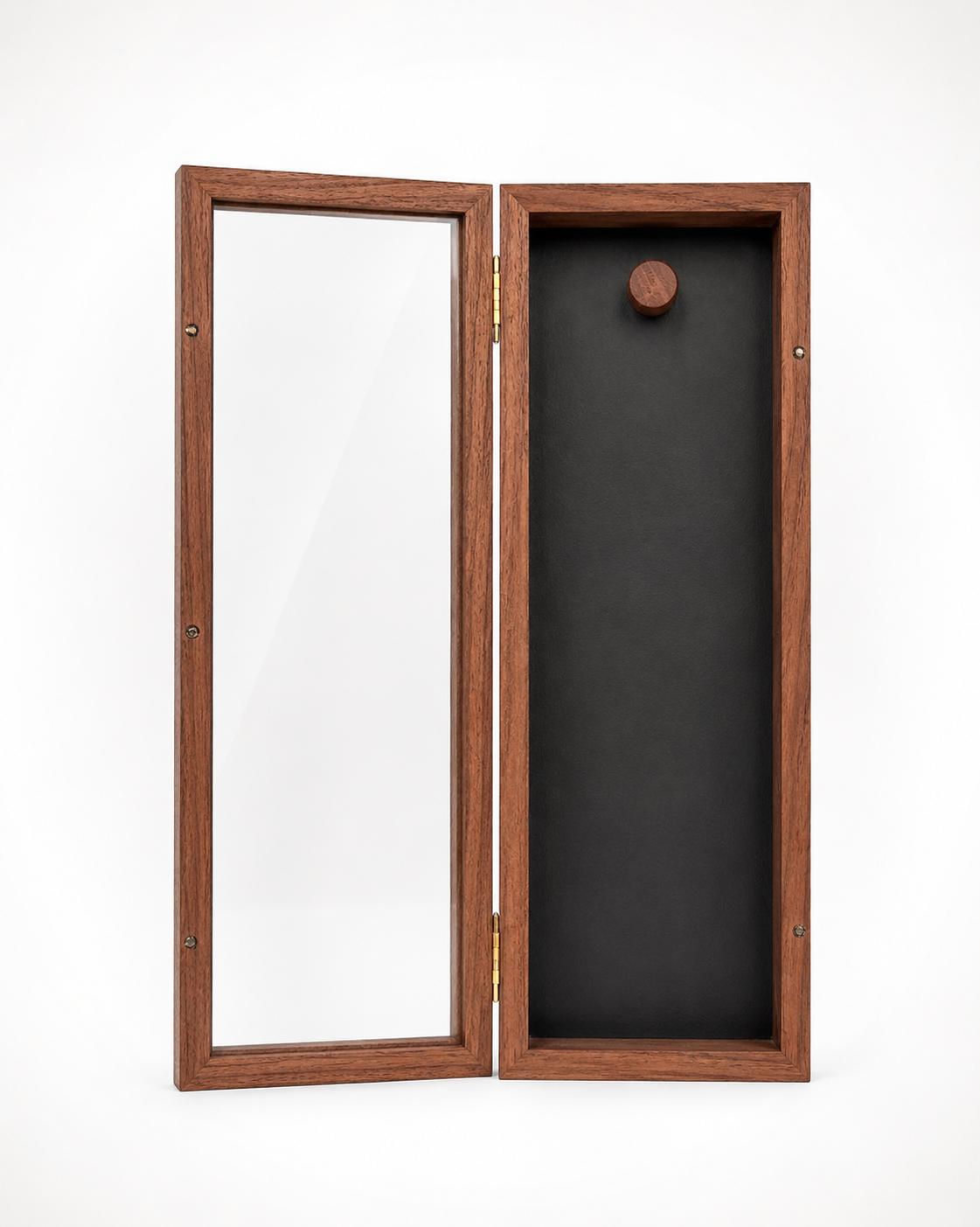 Closed Face Shadow Box - Walnut